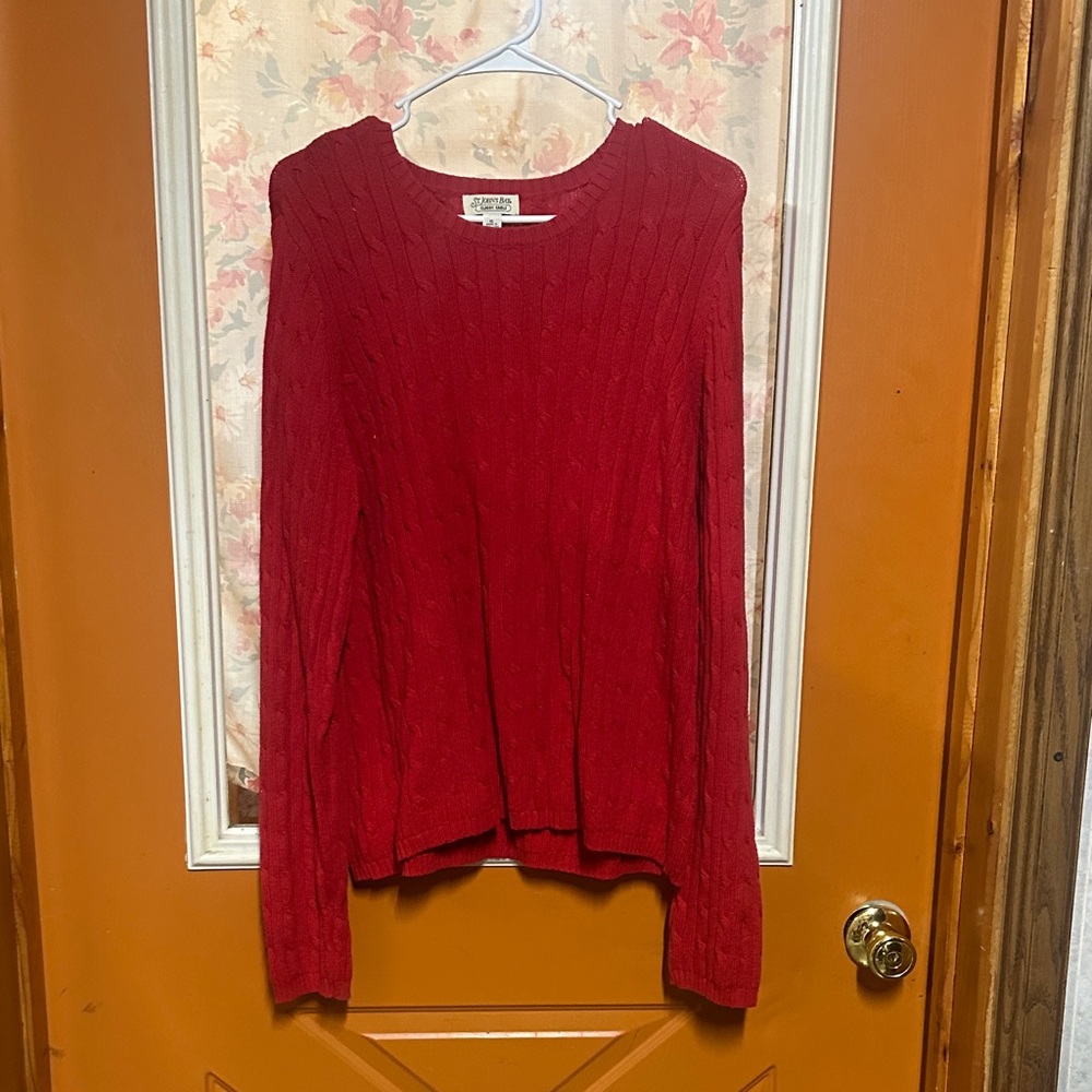 St. John's Bay Red Women's Sweater